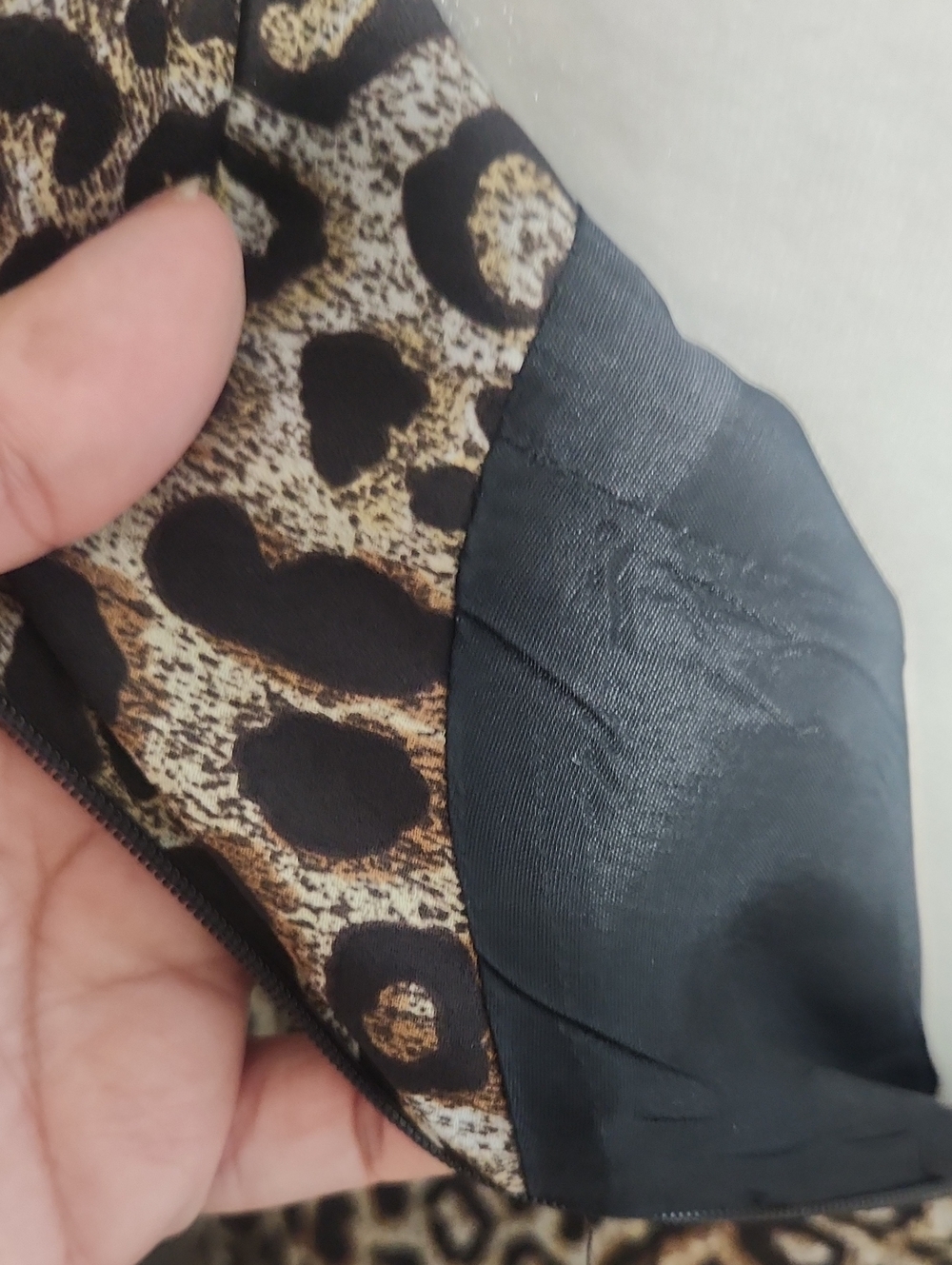 Vintage David Warren Cheetah Print Siren Dress - Picture 7 of 7